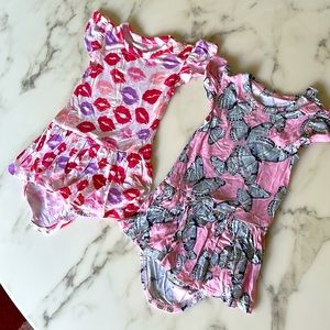 Posh Peanut Twirl Skirt Bodysuit